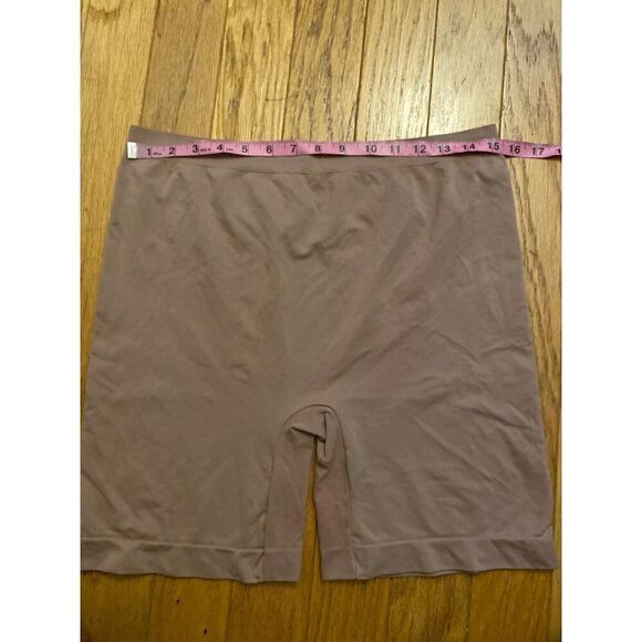 Skinny Girl women's plus beige smoothers and shapers high rise shorts size 3X - Picture 4 of 8